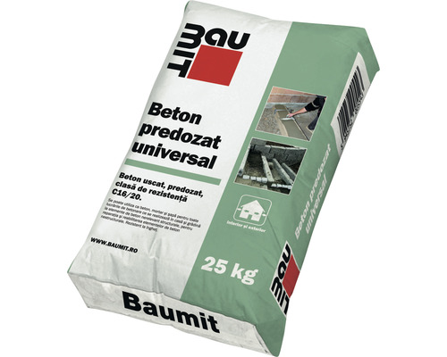 as.39308708 Beton Baumit predozat universal sac 25 kg - imagine 1